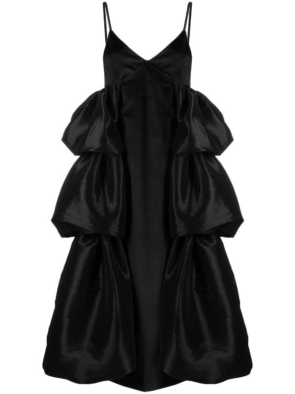 Kika Vargas Tita ruffled-details Midi Dress - Farfetch