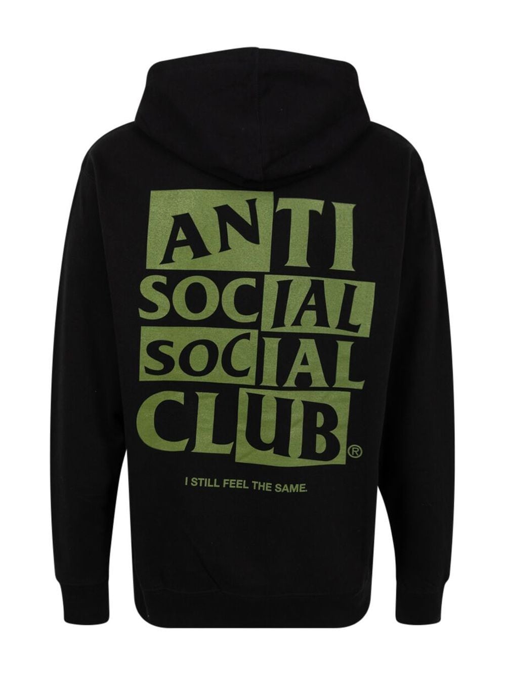 Anti Social Social Club Hoodie met print - Zwart