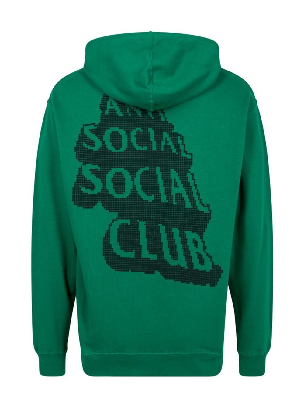 Anti Social Social Club Hoodie met print - Groen