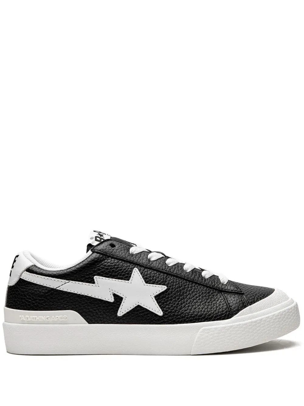 

A BATHING APE® tenis bajos Mad Sta - Negro