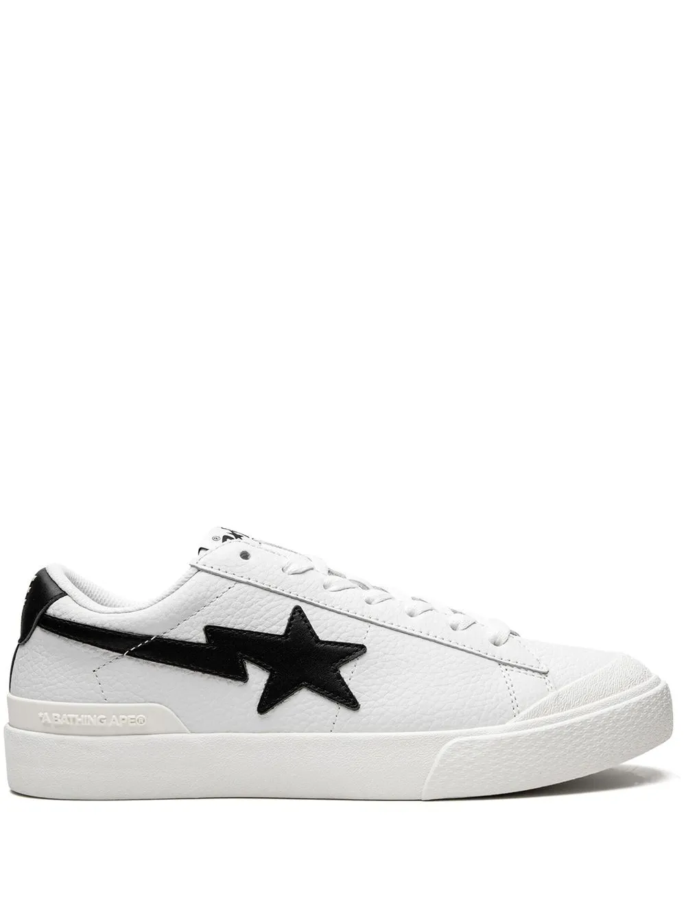 

A BATHING APE® tenis bajos Mad Sta - Blanco