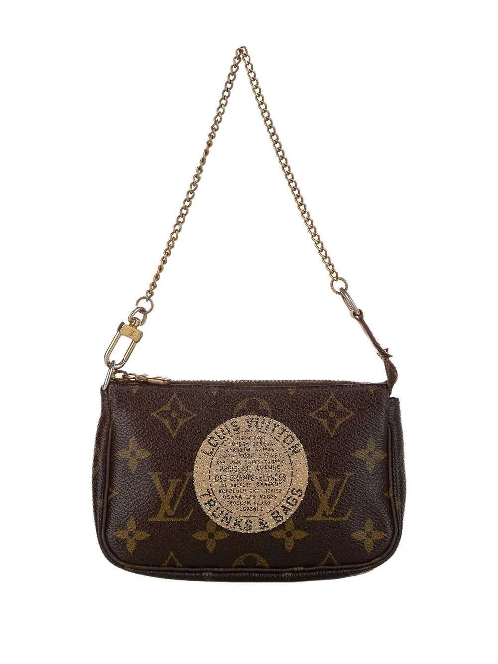 

Louis Vuitton 2008 pre-owned Pochette mini shoulder bag - Brown