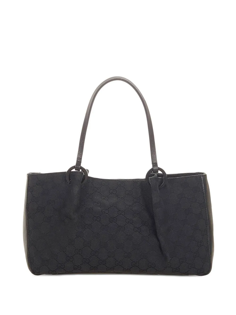 

Gucci Pre-Owned bolsa de mano con motivo GG - Negro