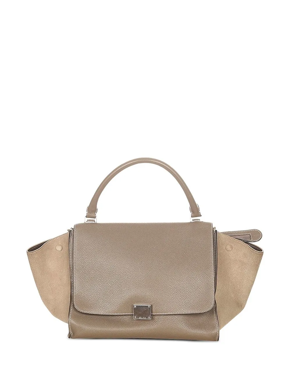 

Céline Pre-Owned tote Trapeze 2012 pequeña - Neutro