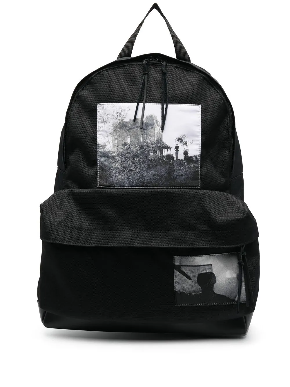 

Undercover mochila con estampado gráfico y cierre - D.BLACK