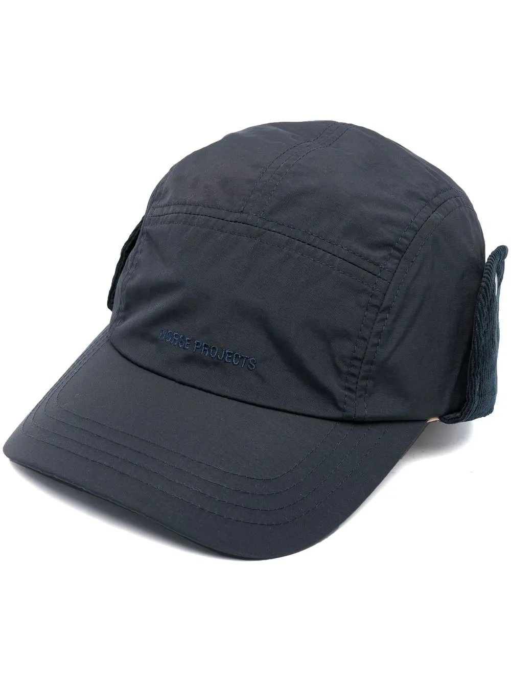 

Norse Projects turn-up ear flap cap - Azul