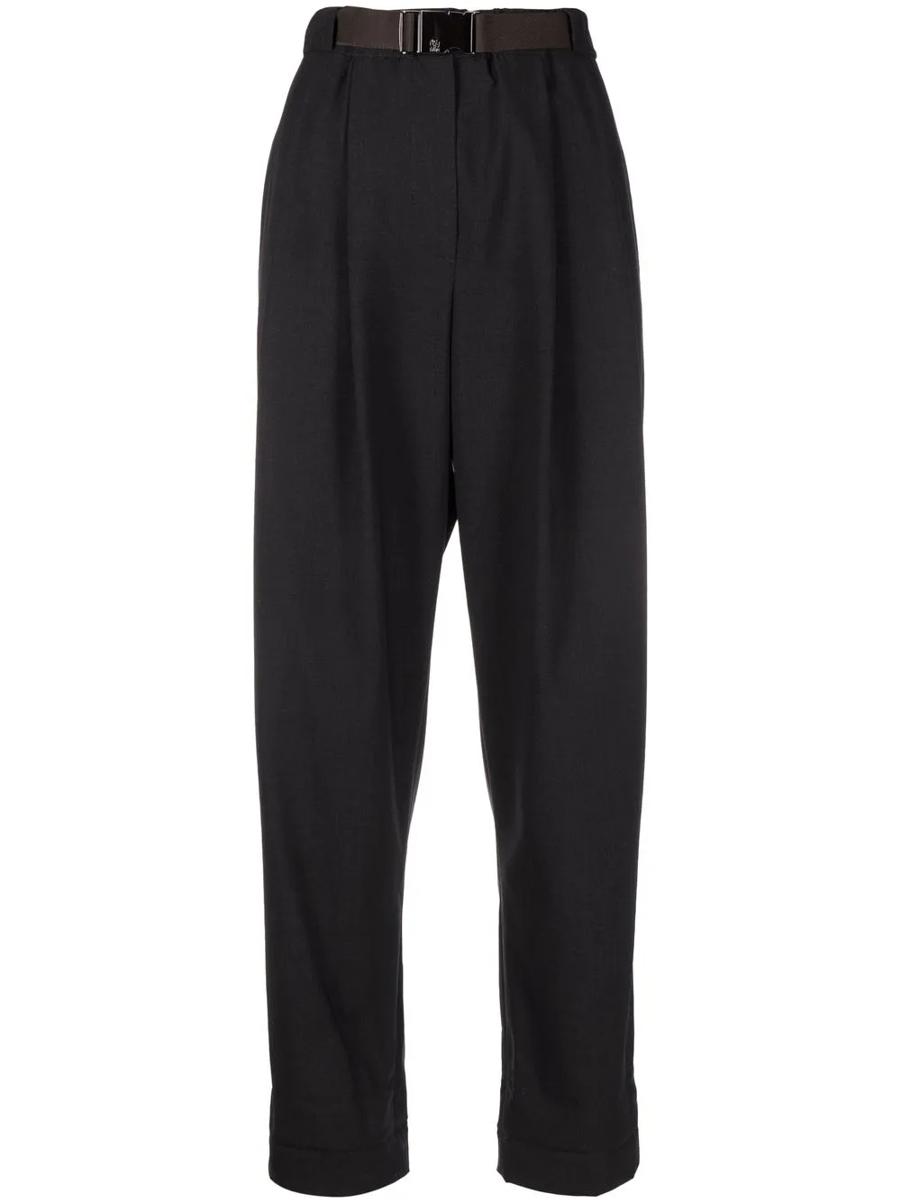 

Brunello Cucinelli high-rise cropped trousers - Grey
