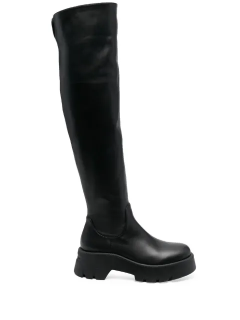 Gianvito Rossi knee-length platform boots G8022320GOMVGI - 0