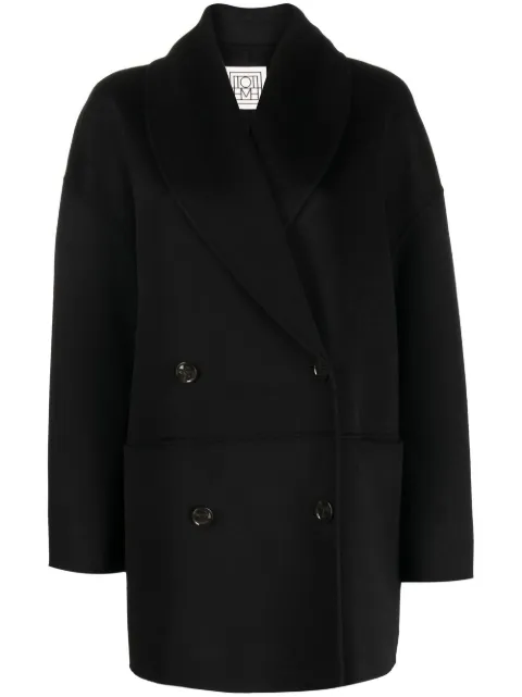 TOTEME double-breasted wool coat