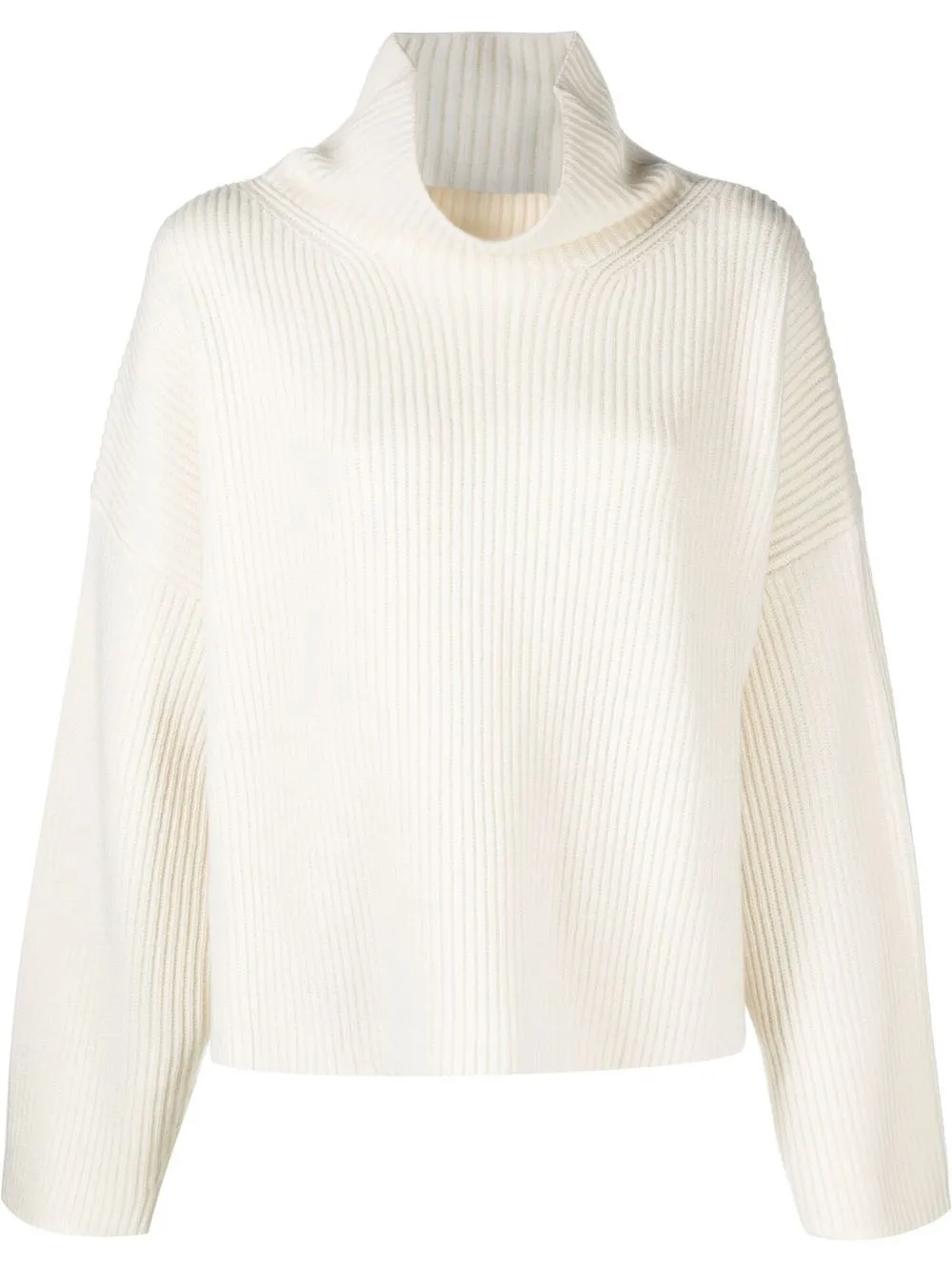 totême neutrals heavyweight cashmere turtleneck sweater in nude modesens