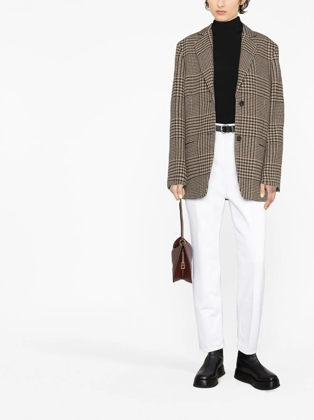 TOTEME Blazer met enkele rij knopen - Beige
