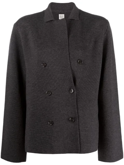 TOTEME single-breasted houndstooth blazer