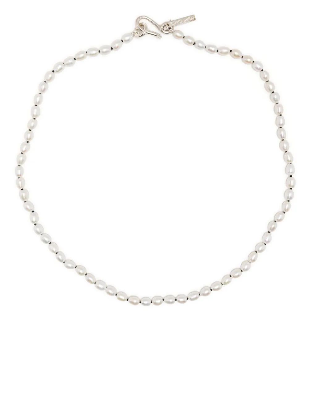 

Sophie Buhai Tiny pearl collar necklace - White