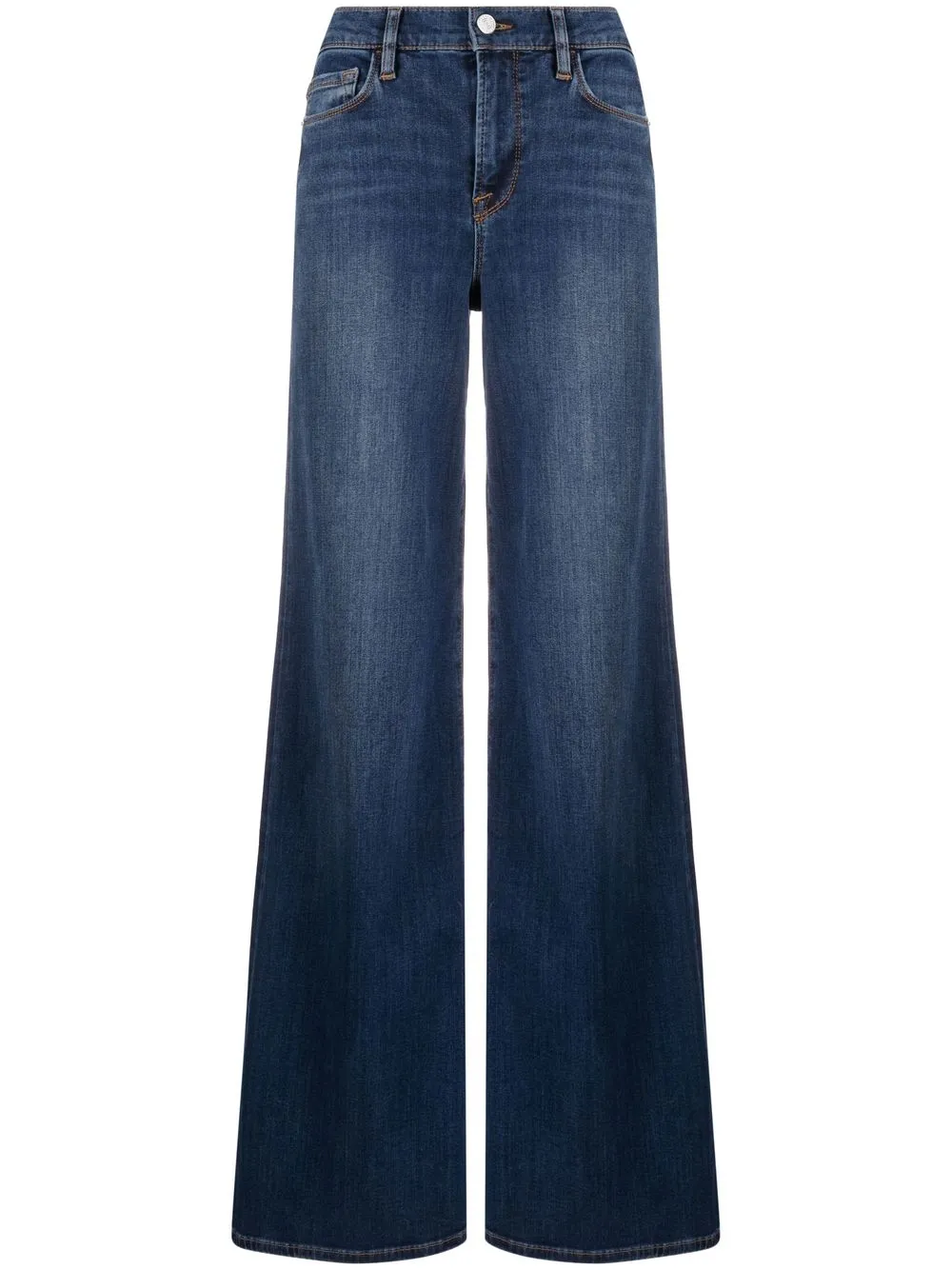 

FRAME high-waisted denim jeans - Blue