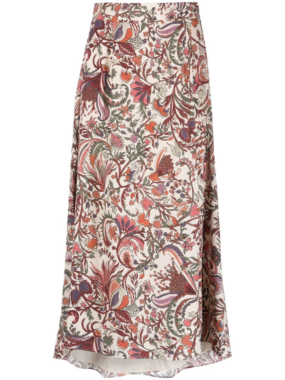 

Louise Misha floral-print midi skirt - Neutro