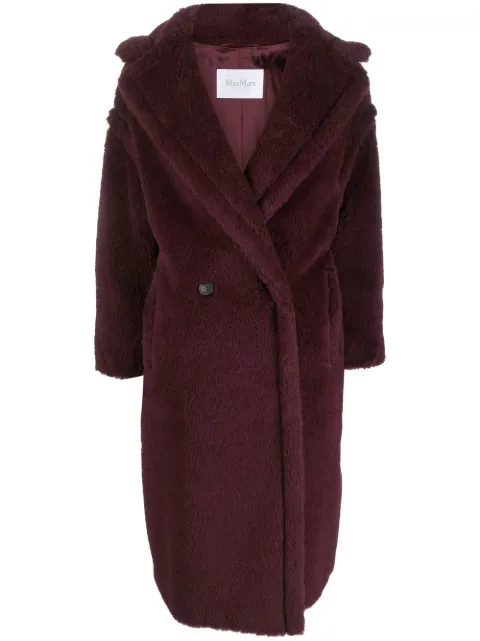 Max Mara double-breasted alpaca-wool coat