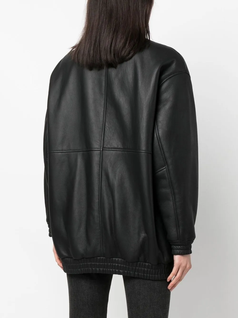 LOULOU STUDIO GABRIOLA SHEARLING BOMBER JACKET