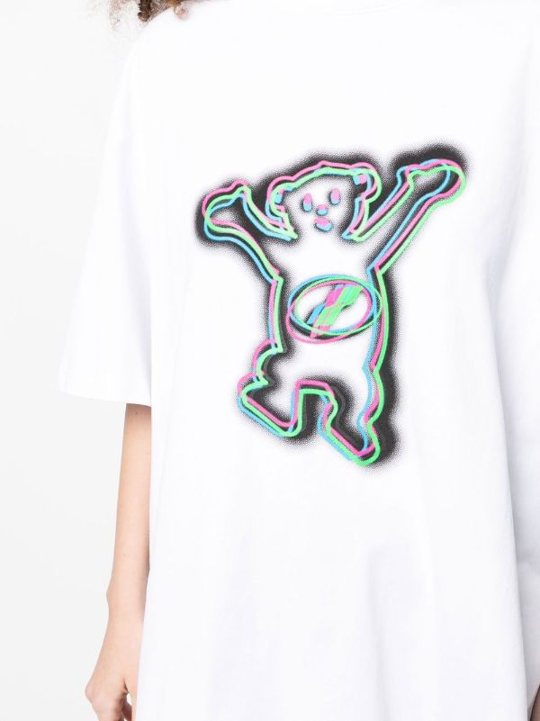 We11done teddy-bear Print Oversize T-shirt - Farfetch