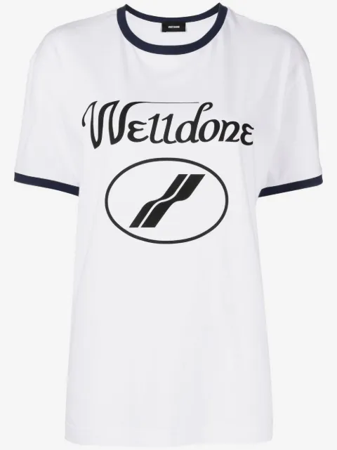 We11done t-shirt à logo imprimé