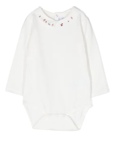 Tartine Et Chocolat tree-embroidered bodysuit