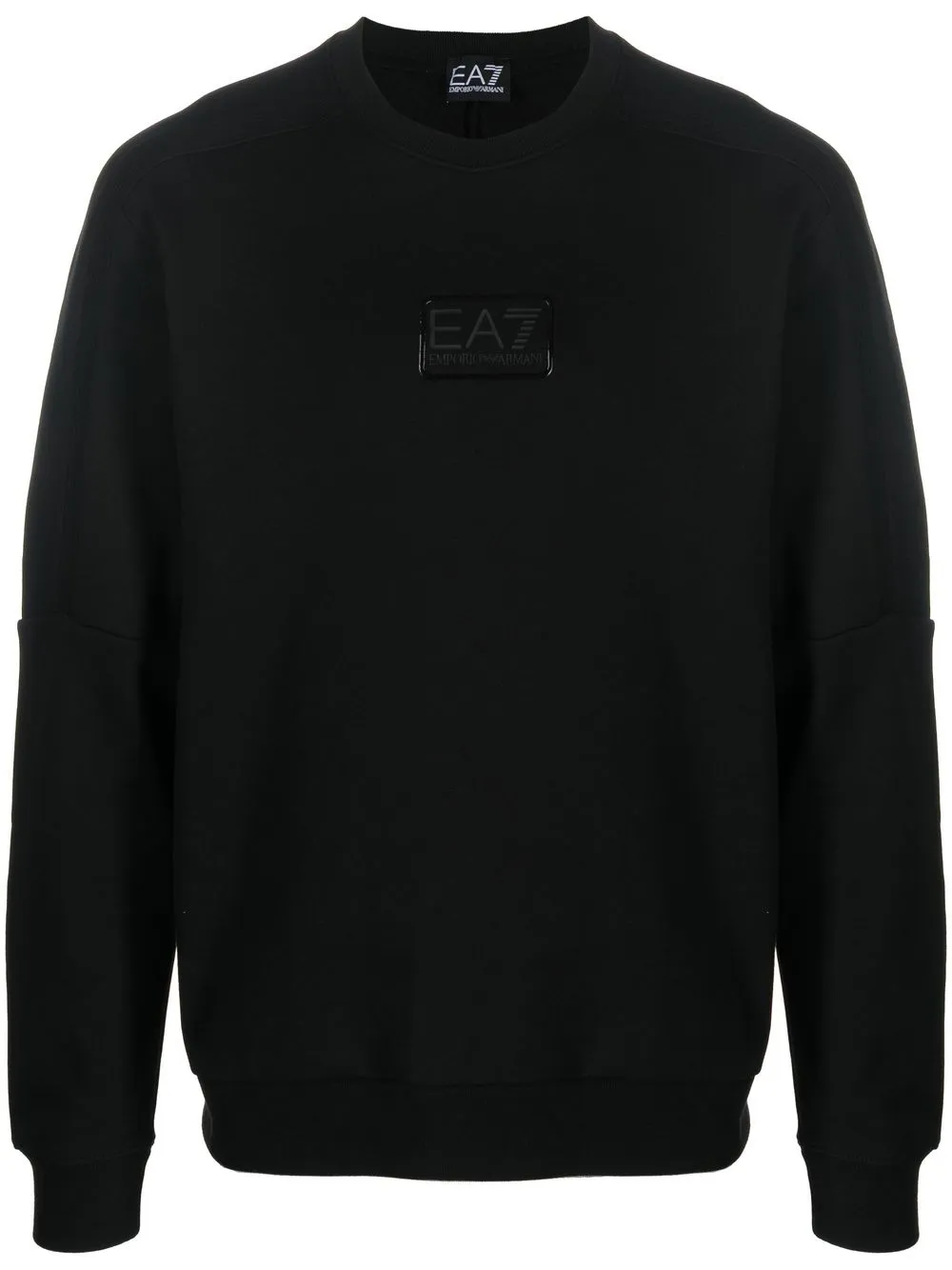 

Ea7 Emporio Armani logo-patch sweatshirt - Black