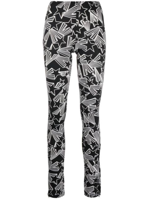 MSGM graphic print leggings