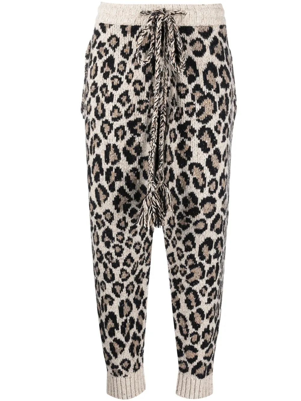 

Alanui pants con estampado de leopardo - Neutro