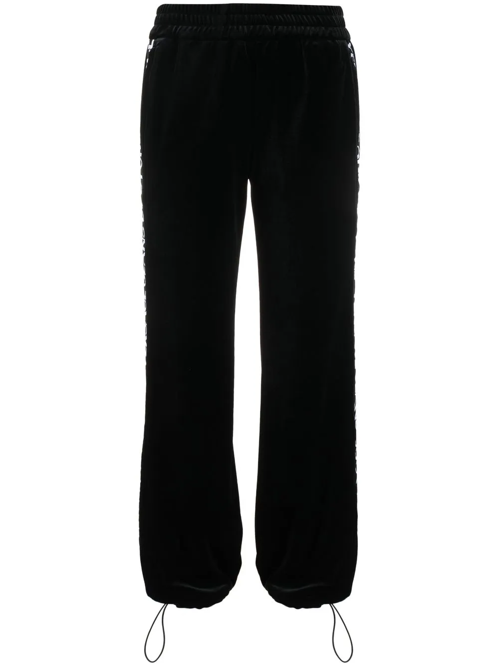 

Versace Jeans Couture logo-print track pants - Black