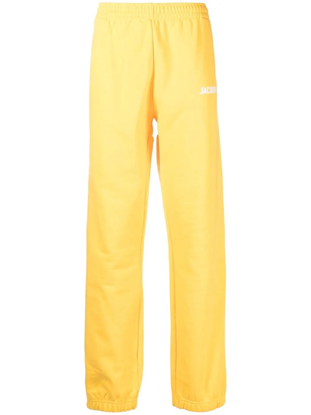 

Jacquemus logo-print slip-on track pants - Yellow