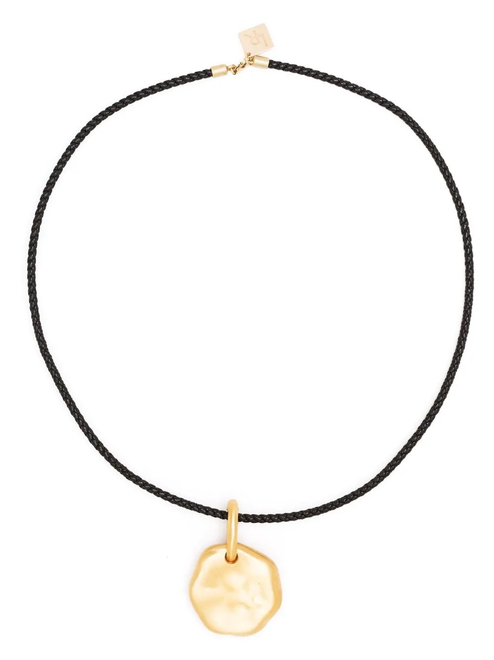 

Lauren Rubinski 14kt yellow gold pendant necklace - Black