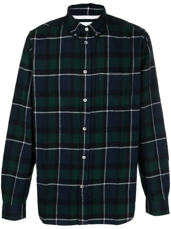 edwin check shirt