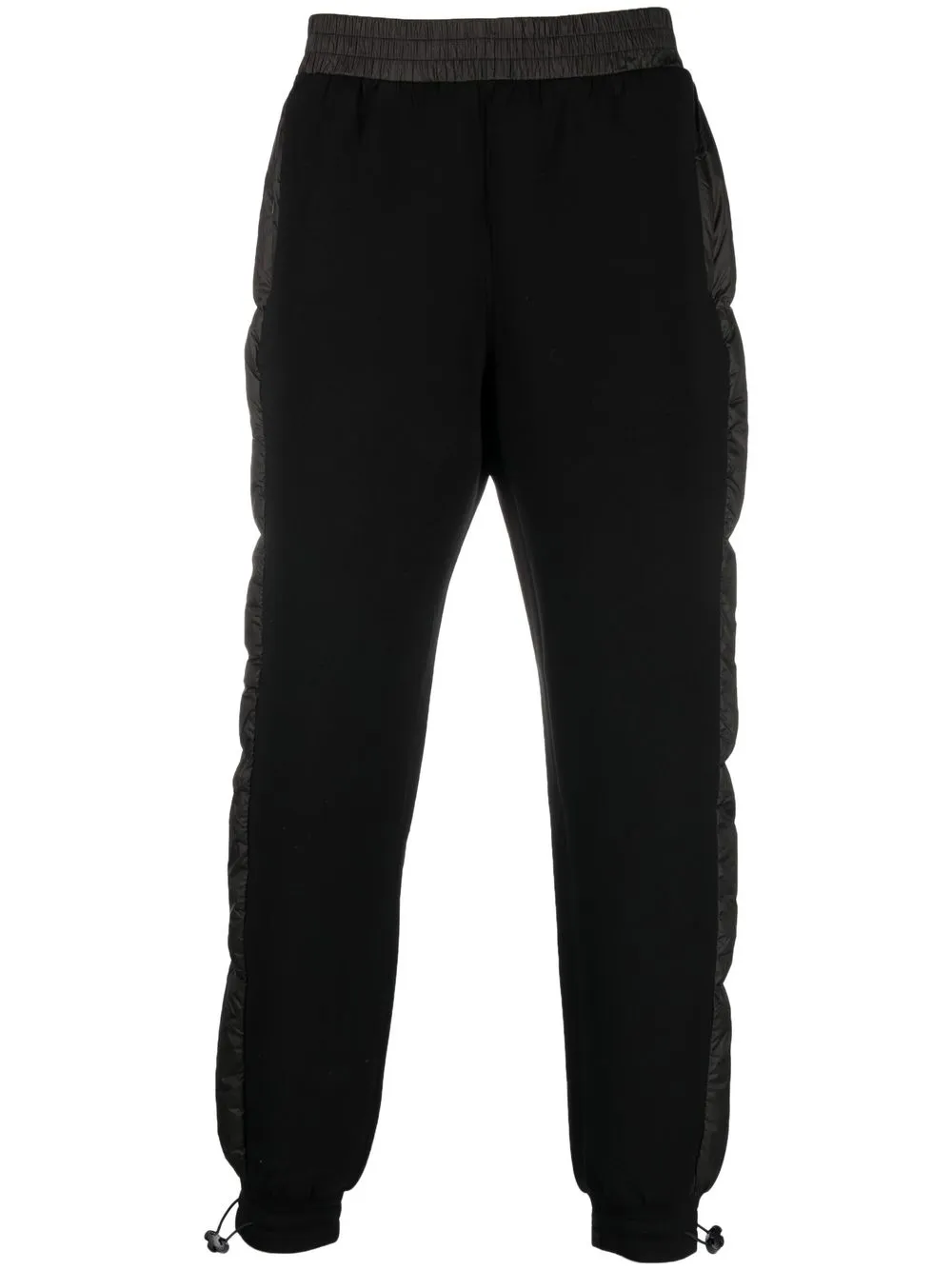 

John Richmond pants con panel capitonado - Negro