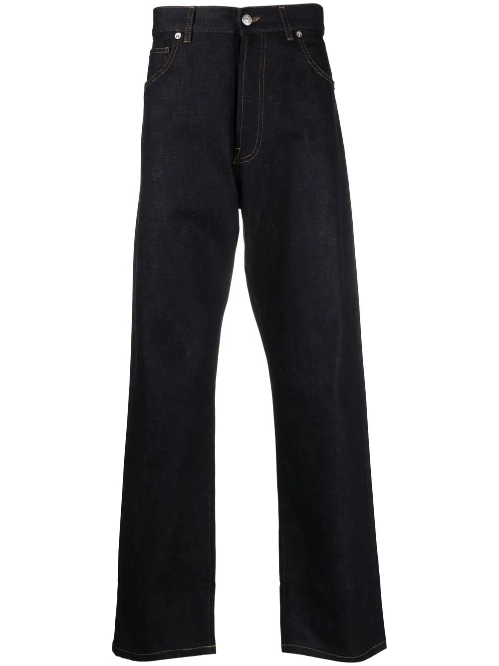 

Norse Projects dark-wash straight-leg jeans - Blue