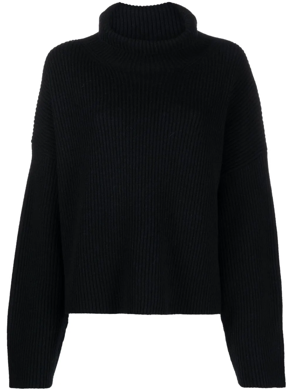 

TOTEME wool mock-neck jumper - Black