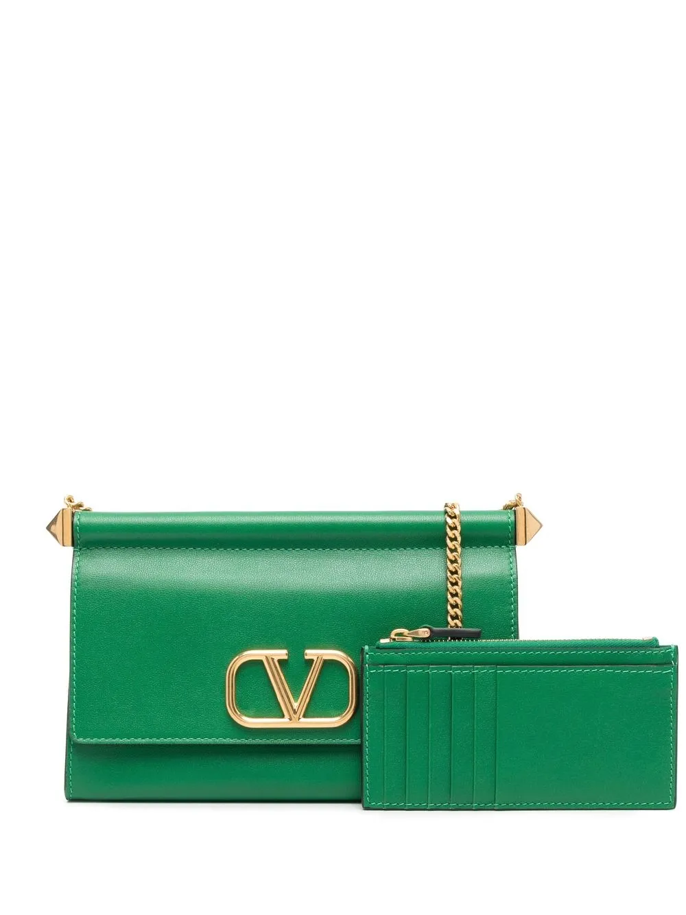 

Valentino Garavani bolsa crossbody VLogo - Verde