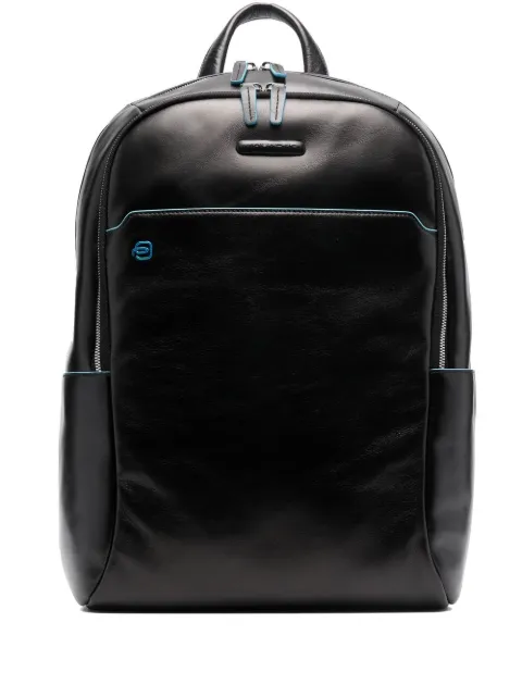 PIQUADRO mochila con parche del logo