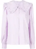 Alessandra Rich floral-print blouse - Purple