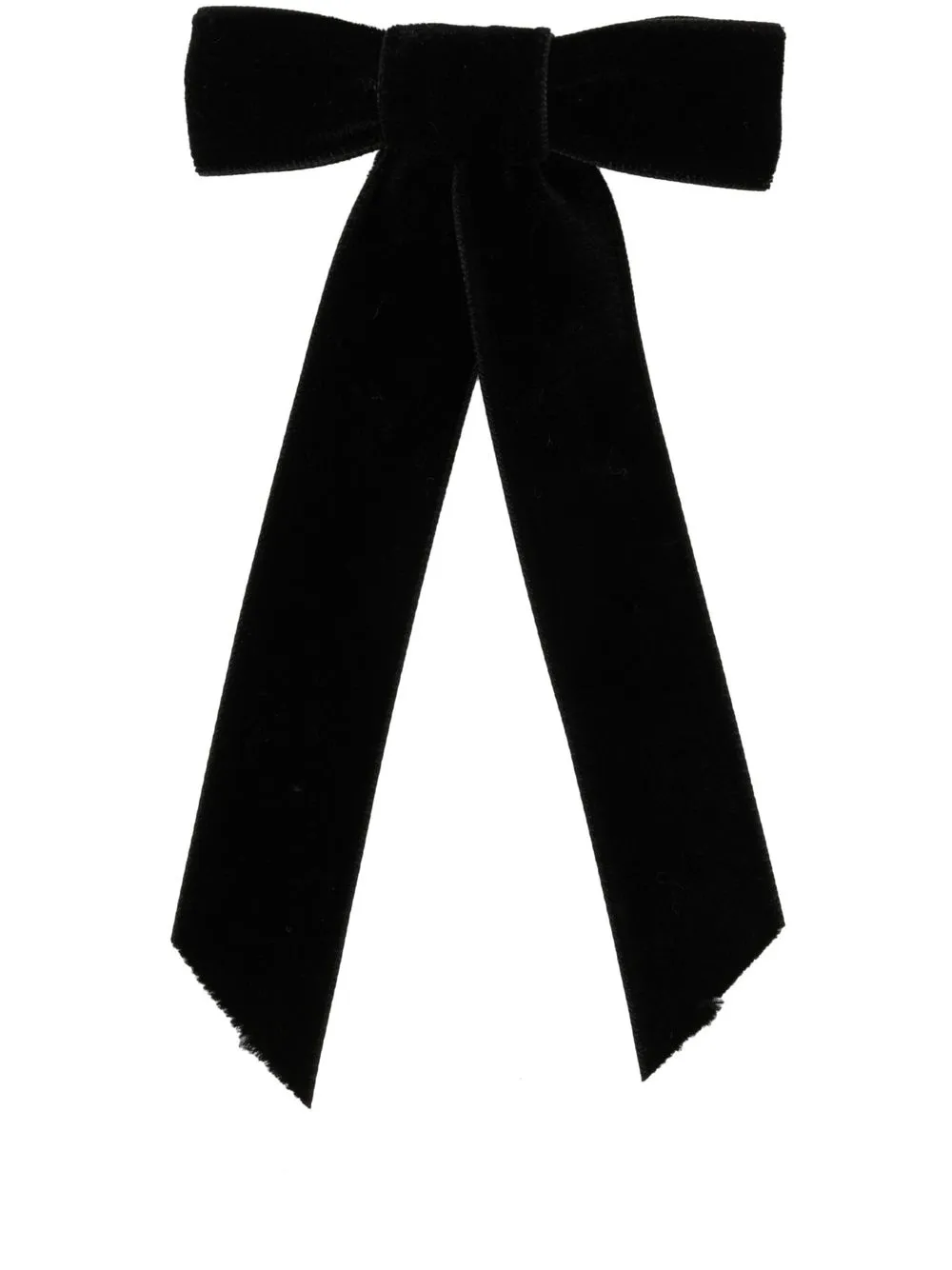 

Jennifer Behr broche para el cabello en forma de lazo Wide Velvet - Negro