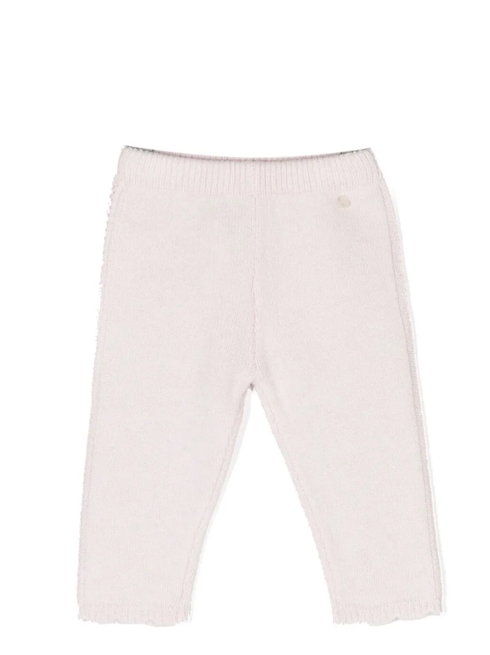 

Tartine Et Chocolat pointelle-trim knitted leggings - Pink