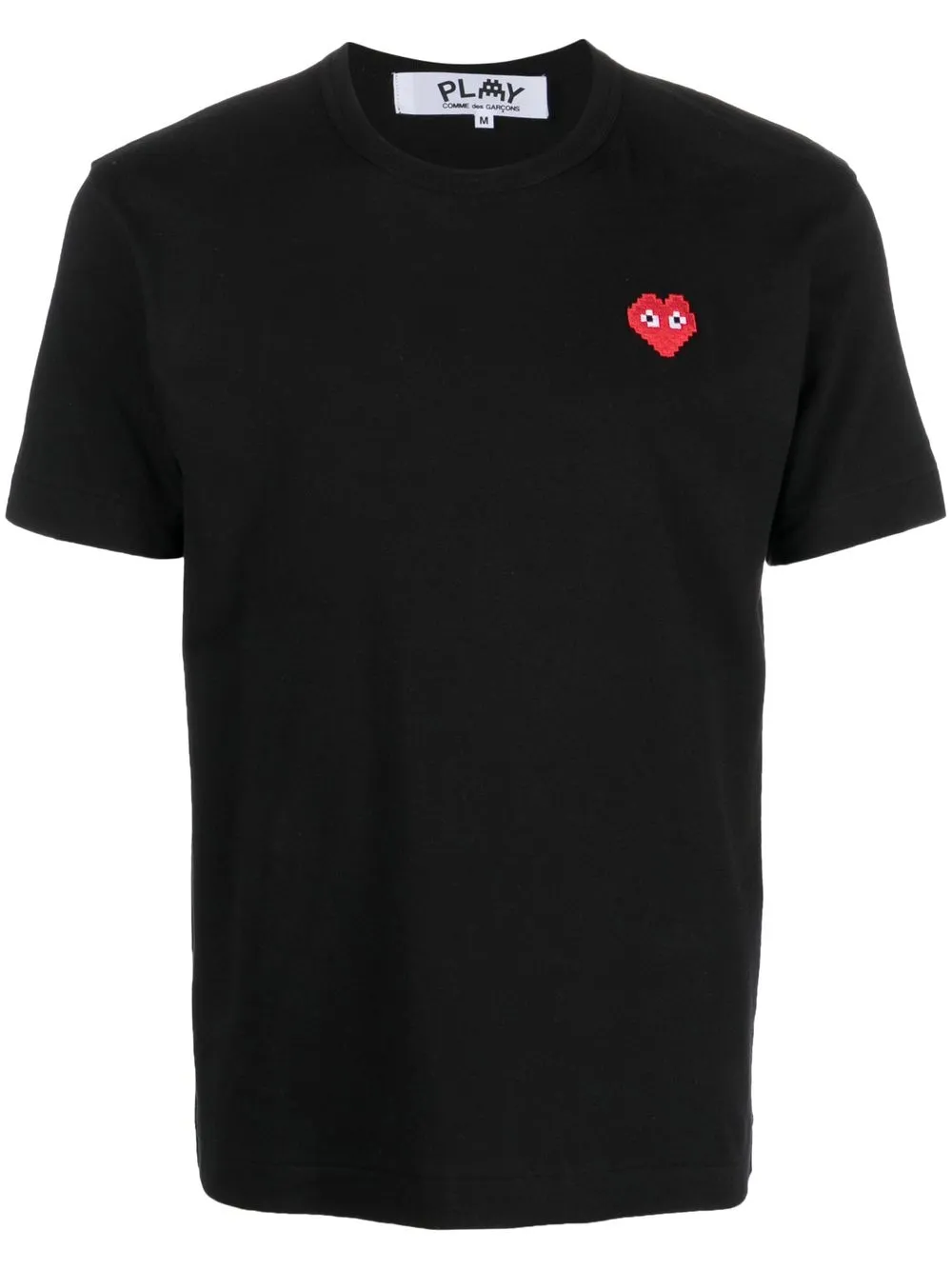 

Comme Des Garçons Play short-sleeve cotton T-shirt - Black