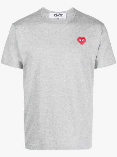 Comme Des Garçons Play short-sleeve cotton T-shirt