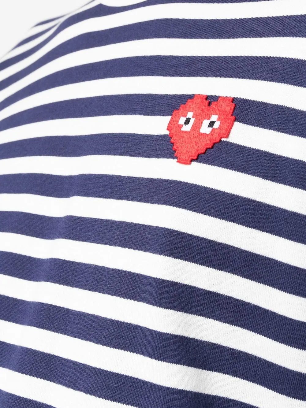 Comme Des Garçons Play ストライプ Tシャツ | ブルー | FARFETCH JP