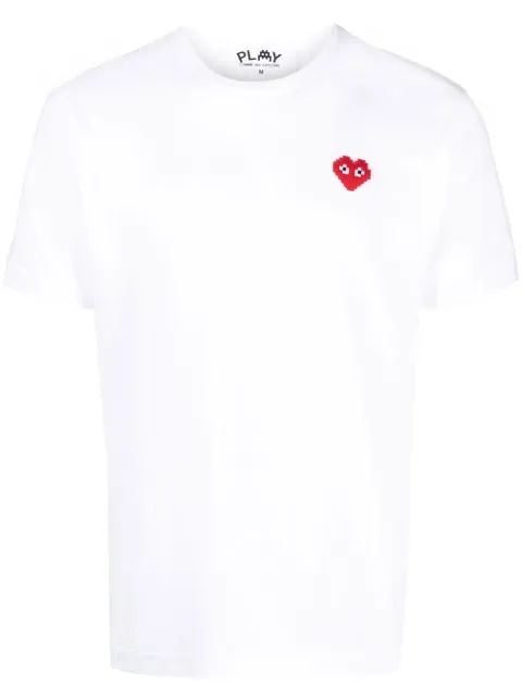Comme Des Garçons Play short-sleeve cotton T-shirt