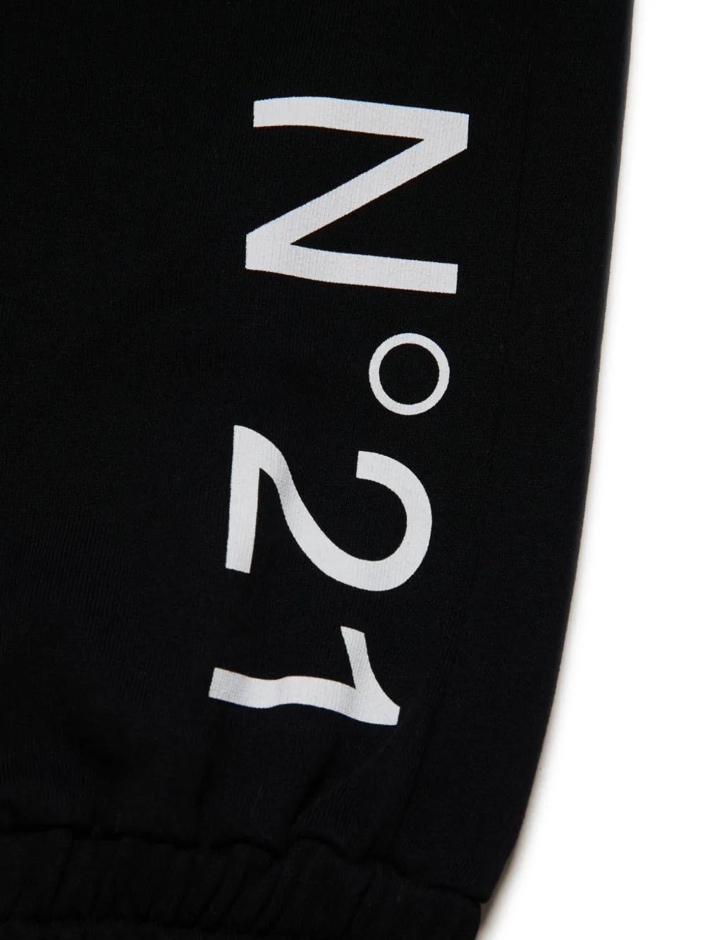 N°21 Logo-print Track Pants In 黑色