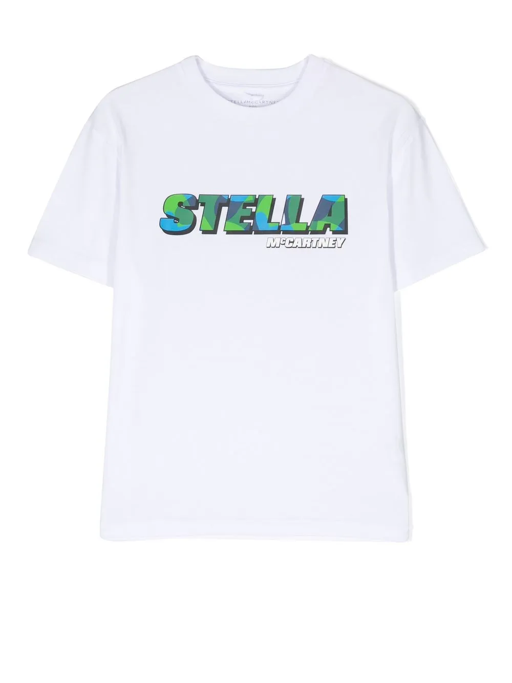 

Stella McCartney Kids logo print T-shirt - White