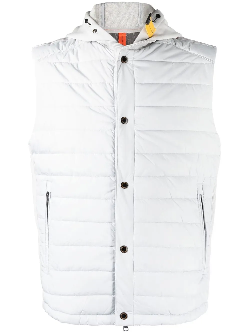 

Parajumpers logo-patch padded gilet - Grey