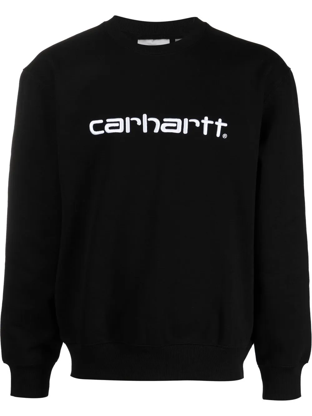 CARHARTT LOGO-PRINT CREW-NECK SWEATSHIRT