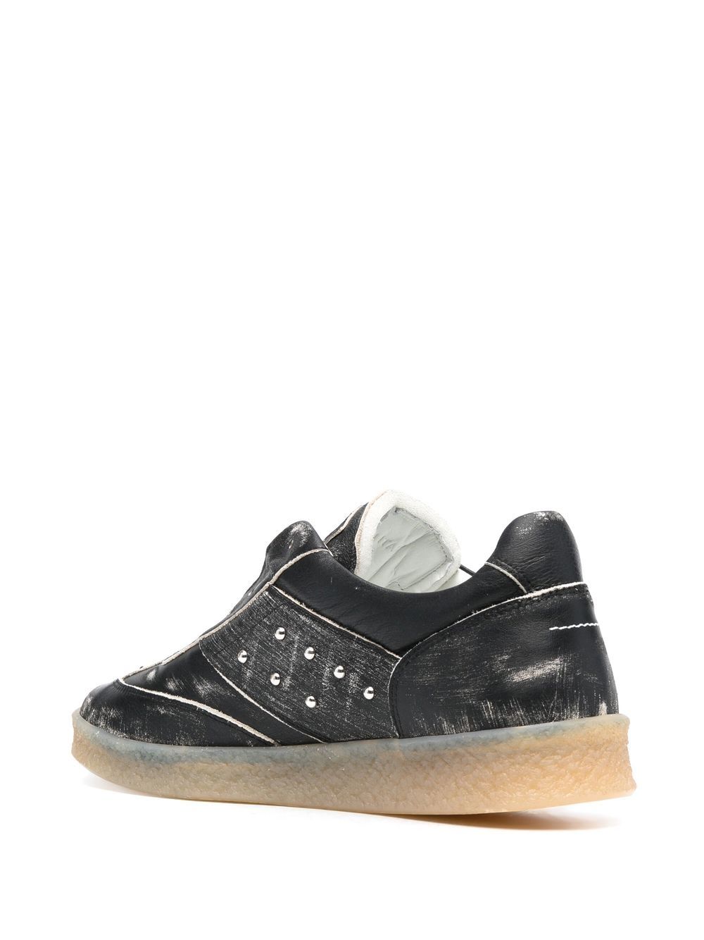 MM6 Maison Margiela logo-patch low-top sneakers Men