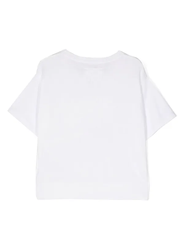 MM6 Maison Margiela Kids ロゴ Tシャツ | ホワイト | FARFETCH JP