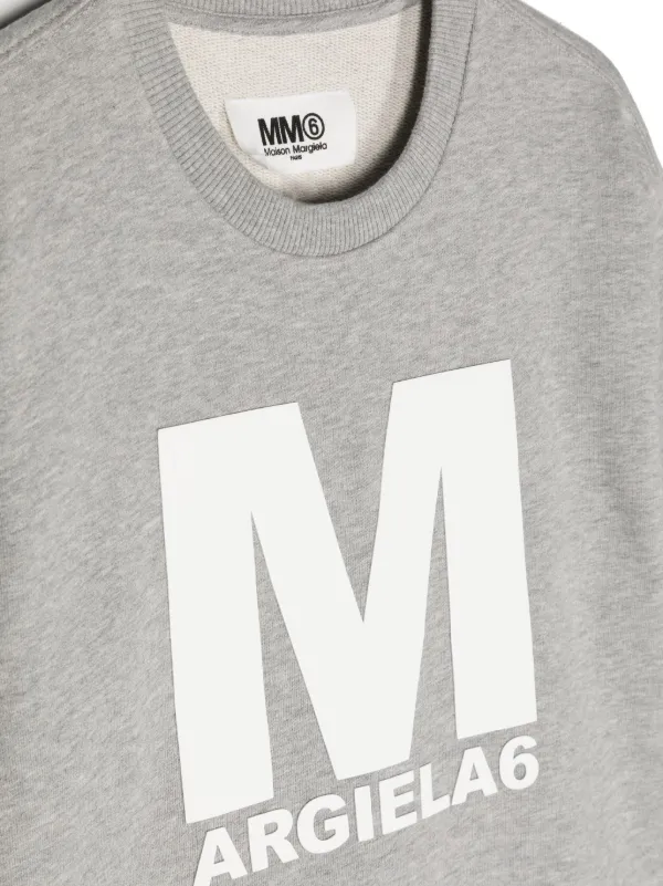 MM6 Maison Margiela Kids ロゴ スウェットシャツ - Farfetch